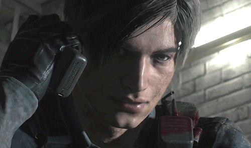 leons-kennedys:Leon Scott Kennedy in Resident Evil 2 Remake (2019)