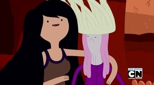 spookysylph:  my favorite part about the end of red starved is princess bubblegum’s face after marceline attacks her  it’s not “holy shit i just got jumped by a vampire” or “what the fuck just happened”  she’s just acts mildly annoyed like