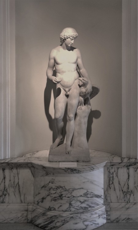 Ganymede (Guillaume Coustou - Marble - About 1760/France ) Victoria and Albert Museum/ London/UK.&nb