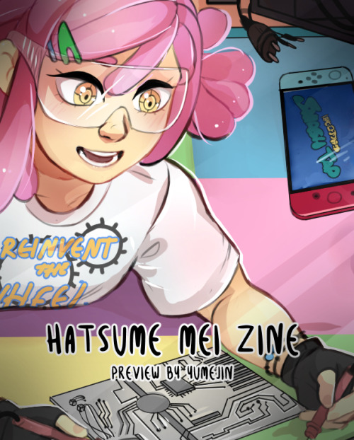 yume-jin:A little preview of my piece for @hatsumezine !!! It’s been a super fun one to work o