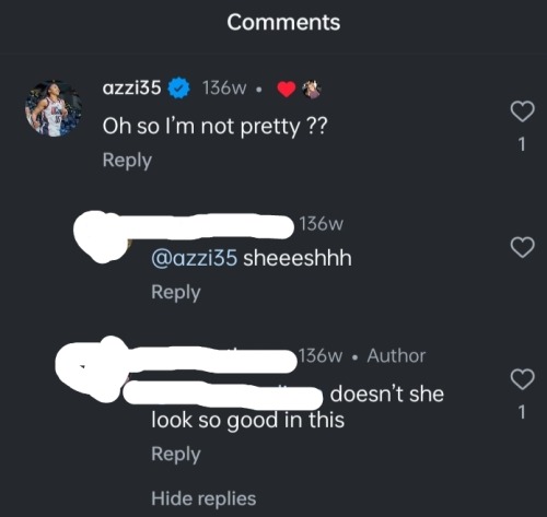 Azzi's Always Been A Menace And You're Telling Me This Woman Is Not Gay Bfr😂