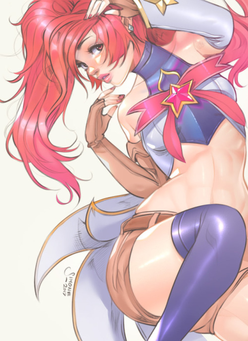 XXX simzart: Star Guardian Jinx Complete process photo