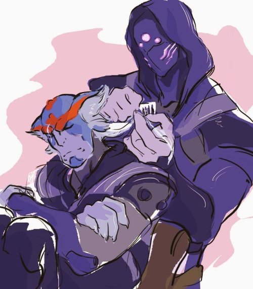 sahaminiloki:Kolivan and Antok, twitter prompt “Rest” 