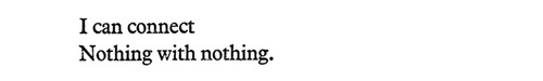 meiringens:“The Waste Land: III. The Fire Sermon”, T. S. Eliot, 1922.