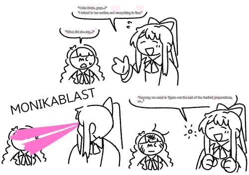 Ddlc With A Girl Mc