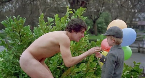 tripnight:  David Naughton in An American Werewolf in London “While vacationing in England, a young man [Naughton] is bitten by a werewolf and finds himself behaving like a beast and terrorizing the locals. How this is different from the average young
