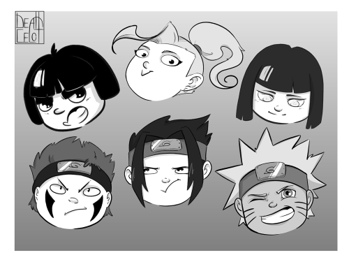 deathcelot:  Konoha’s folks for stickers.