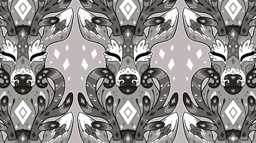 Tiling deer for the shop!