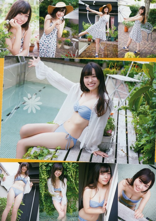 Hayashi Kanon 林花音, Young Animal 2017.09.22 No.18 