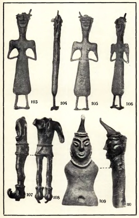 lunacylover: “Material for the archaeology of the Caucasus. Anthropomorfic bronze statuettes.&