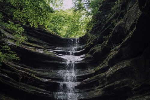 bonyfisheye:  Visible Light vs Infrared photos from Starved Rock State Park in Illinois