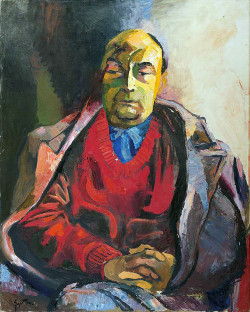 lilithsplace:  Portrait of Pablo Neruda -