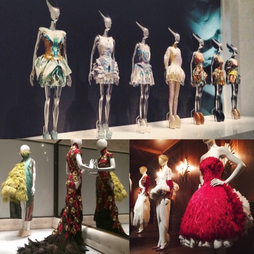 The amazing Alexander McQueen; Savage Beauty exhibition at the Victoria and Albert Museum London. Pr