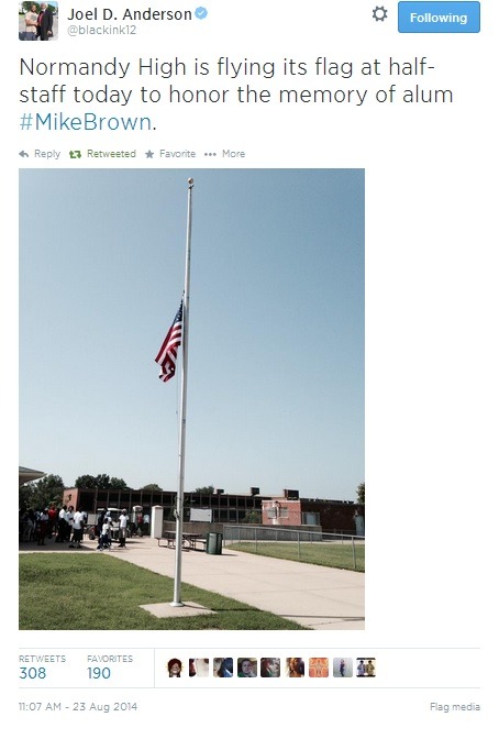 iwriteaboutfeminism:  Saturday in Ferguson. Aug. 23rd.  