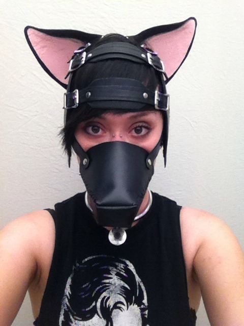 ekhokumori:  My newly made fox face! 