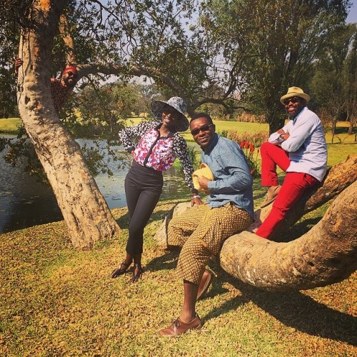 fuckyeahlupita-nyongo:Lupita Nyong’o, David Oyelowo and Mobolaji Dawodu(via Say Hello To Lupita Nyon