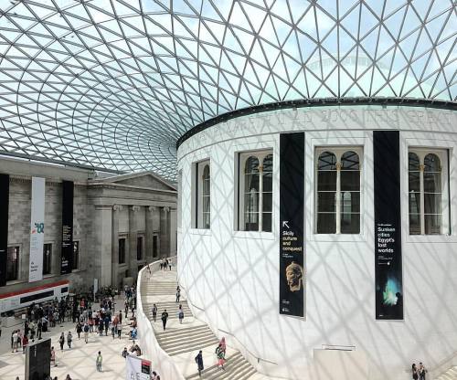 The British Museum. I learnt that… we’ve got a lot of stuff (including a lot of other p