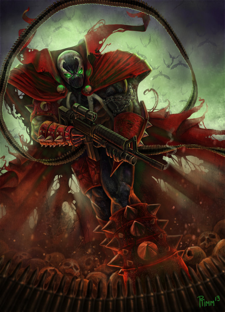 herochan:  U.S. Army Spawn Created by Andy Timm 