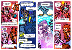 ELSEWHEREEpisode 10: Truth or DarePage 1.2Naughty, NAUGHTY Stella!This comic was made possible by the support of my Patrons. If you like it, consider contributing on Patreon.com/ELSEWHERE.