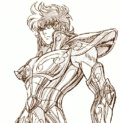 anewe9:  Saint Seiya | Saint Seiya Ω | Umakoshi’s classic Gold Saints sketches (part 2 here)