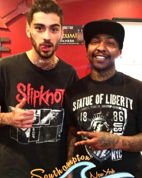 keepingupwithzayn:tattoo_viper31: @zayn came through today, pretty smooth dude.