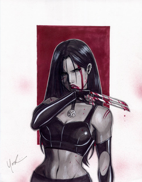 superheroes-or-whatever:  X-23 by *Protokitty