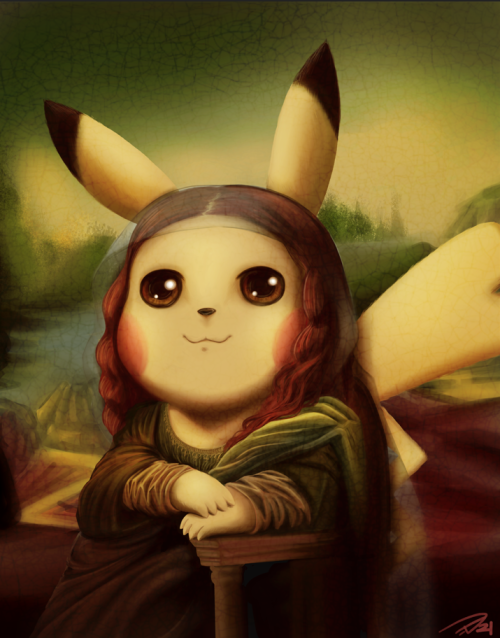 jarzardart:The “Mona Pika”