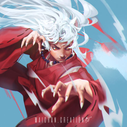 maichancreating: 犬夜叉 Can’t believe I forgot to post this but here’s the entire Inuyasha 