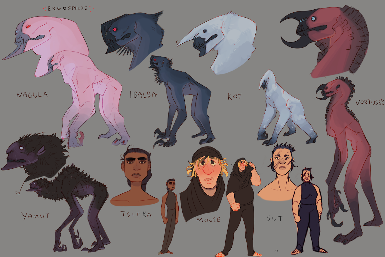 deadwooddross:ThereBasically every character I have, minus a few barely developed