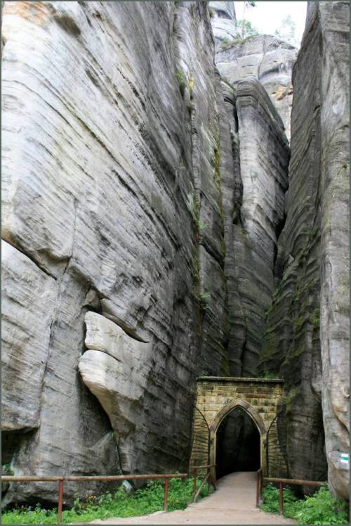 The Rock TownHidden away in a forest in the Czech Republic lies the “Adršpach-Teplice Rock Town”. It