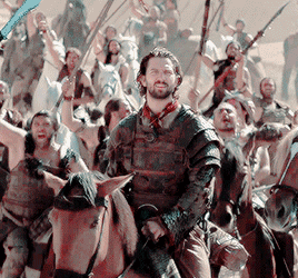 gameofthronesdaily: ♕  “Every Khal who ever lived chose three blood riders to fight besid