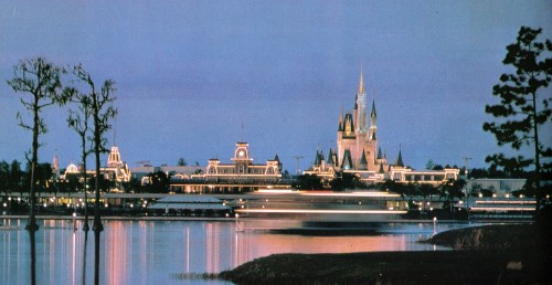 communicorewest: The Magic Kingdom glows in the Florida night sky