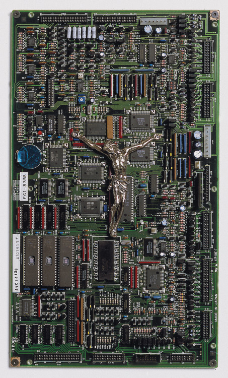 ortut: Stane Jagodič - Contemporary Golgotha (assemblage), 1999