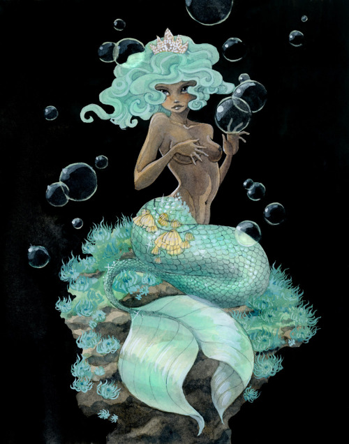 curious-spirit: witchystud: strandedonthemainland: Renee Nault Gorgeous artwork. Thank you for shari