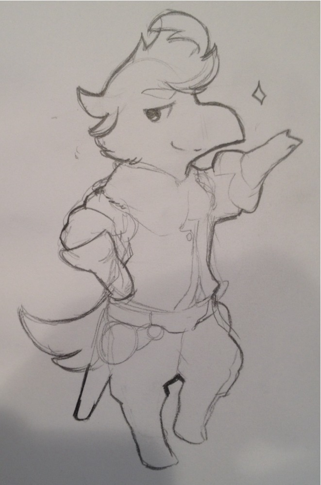 genchiart:  Ringabird.  He’d probably be a curl-crested jay.
