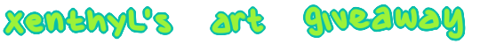 xenthylart:Hey friends!! I haven’t done a giveaway in a while and i wanted to change
