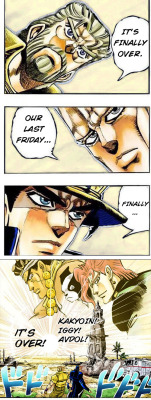 abysscrusader:  Goodbye, Stardust Crusaders!