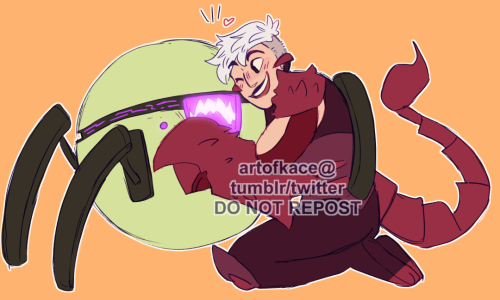 artofkace:   Scorpia being surrounded by friends and loved is everything I wanted