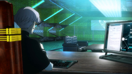 Some nice 3D and digital backgrounds in the Psycho Pass movie. BG-team wasn’t exceptionally good or 