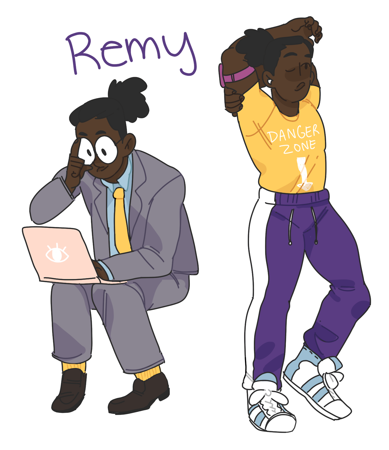 papyarts:hey yall remy is on the fast track to being my fav commitment character