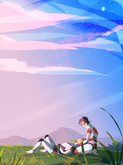 dreamteden:How long was I asleep?Long enough for my legs to fall asleep.ngl Shiro calling Keith ‘Han