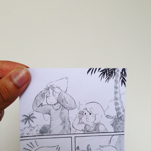 baraniku:  Comecei a fazer pequenas tirinhas de Steven universe 19/31 (I began to create small comic of Steven Universe) ☺️📒✏️  Instagram : @pula_nuvem 
