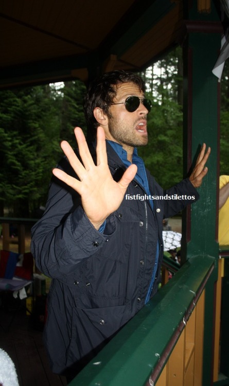 fistfightsandstilettos:my favourite shot of Misha from the GISHWHES event in Burnaby on Thursday :3