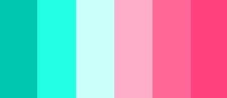 color-palettes:  Bubble Toes - Submitted by coke-uh-cola  &lt;small;&gt;#00c8af