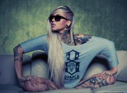 tattooedmafia:  Sara Fabel 