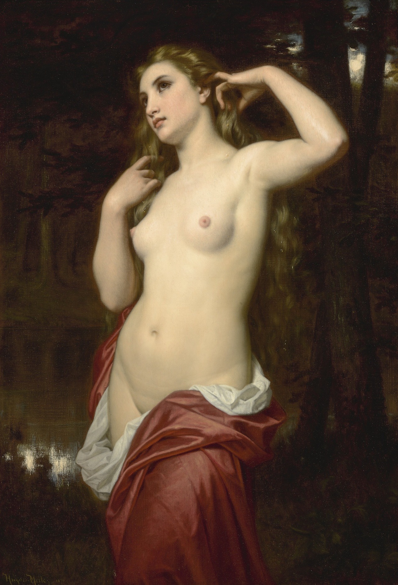 saturnaliatenebrae93blr:    HUGUES MERLE (1823 - 1881)  