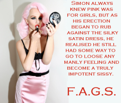 F.A.G.S. - Faggotry and Gender Sissification