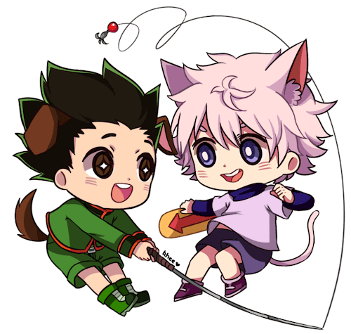 gon+killua commission for garefowl! ♥please understand this is for the commissioner&rsquo;s use only