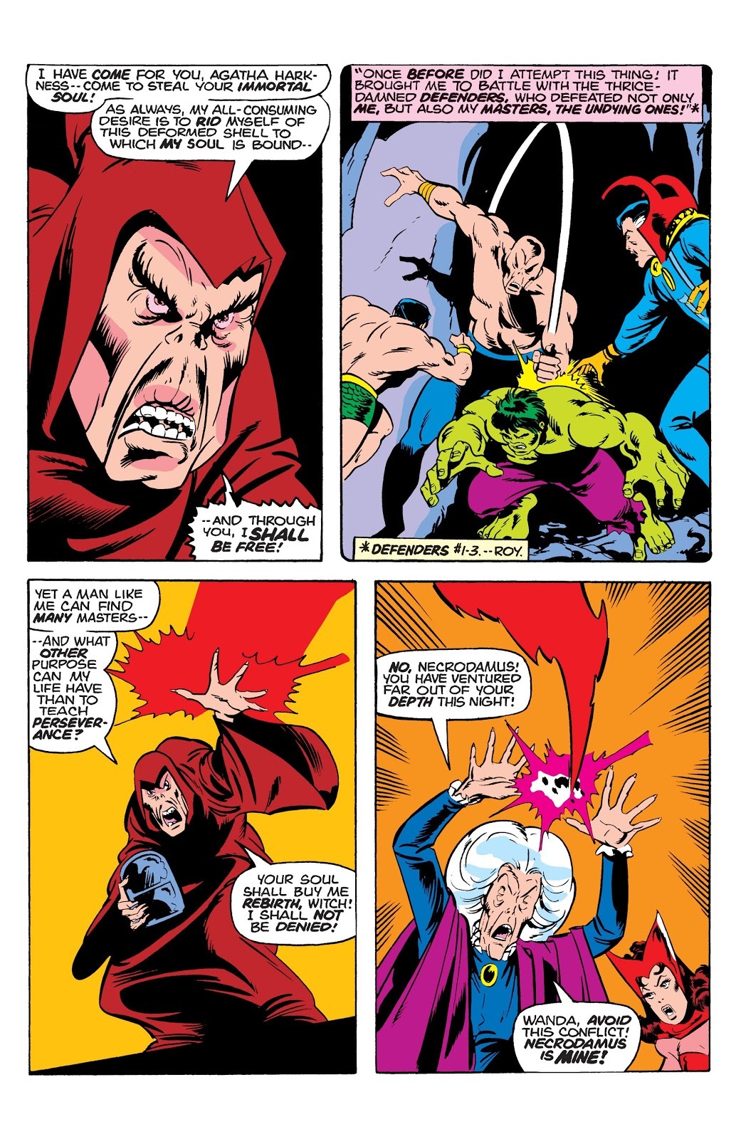 My Midlife Crisis — The Avengers #128: Agatha Harkness meets the