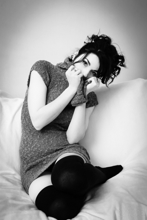 knittet sweaterdress